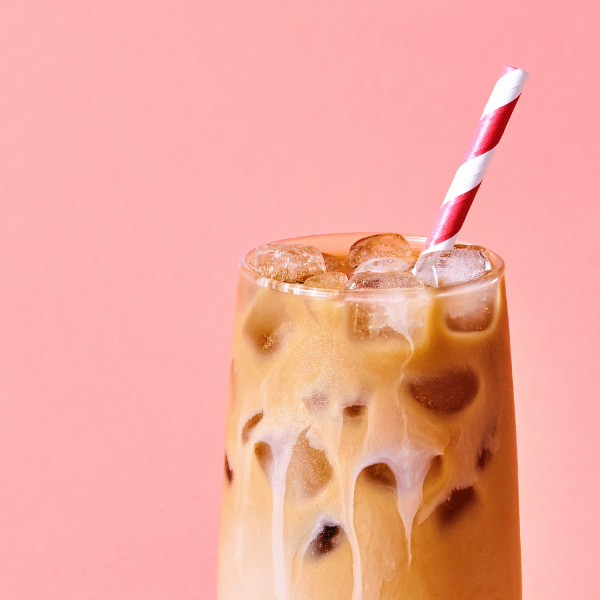 Skinny Spiced Cookie Iced Latte