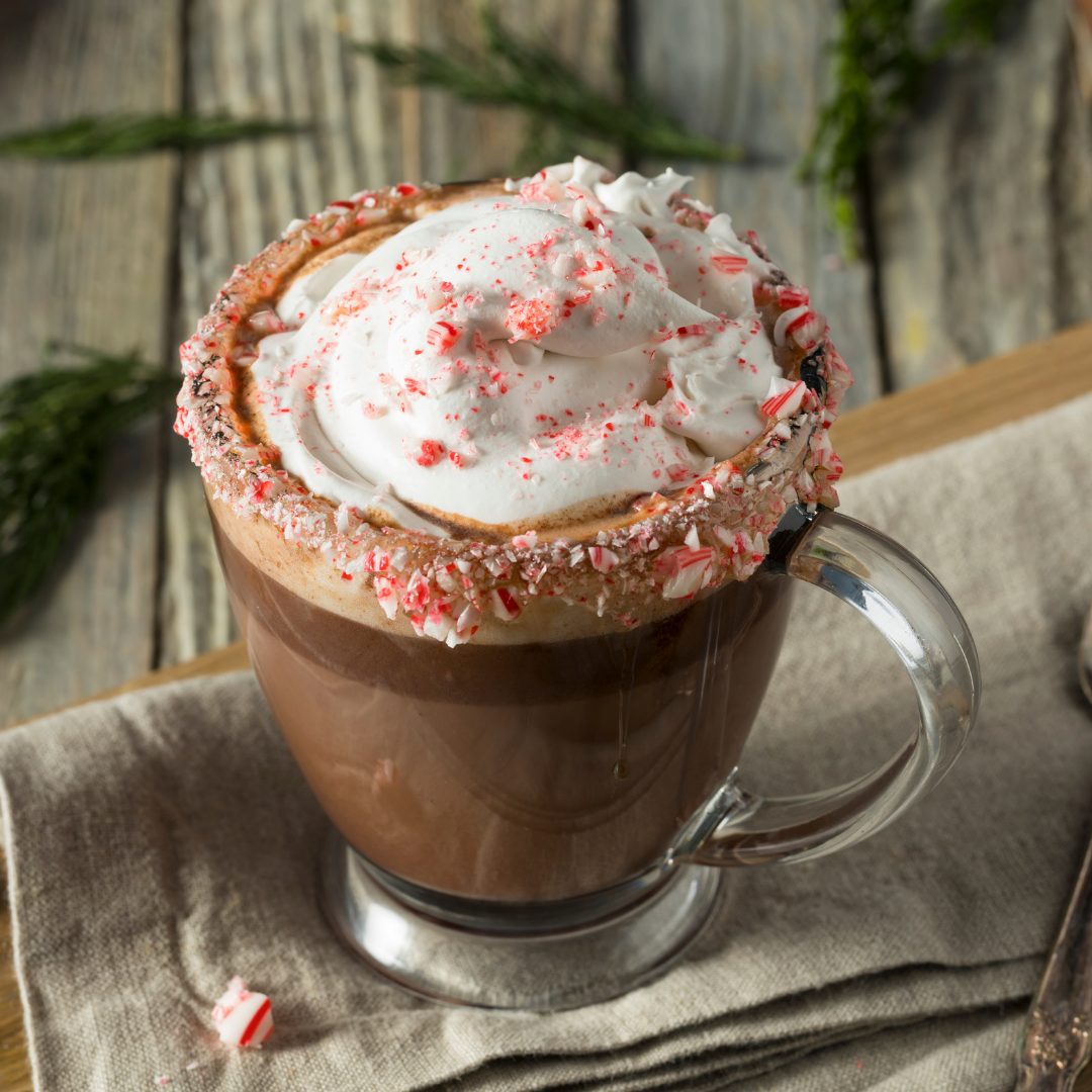 Boozy Peppermint Patty Hot Cocoa