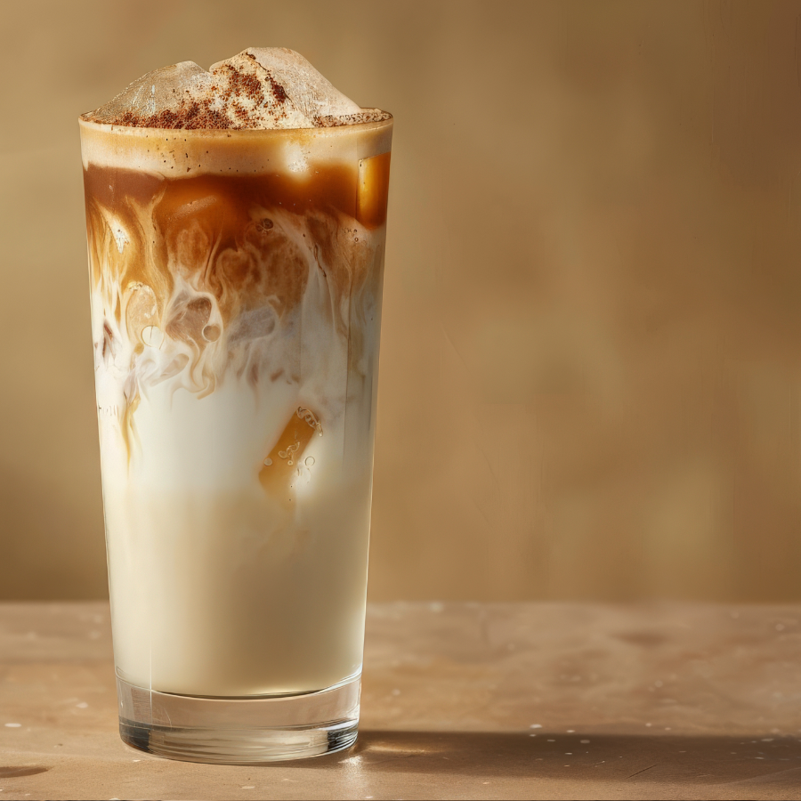 Iced Pumpkin Cream Chai Tea Latte