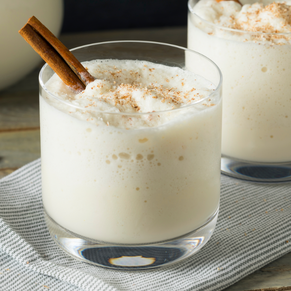 Skinny Frozen Bourbon Milk Punch