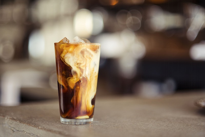 Iced Salted Dark Chocolate Espresso Coffee