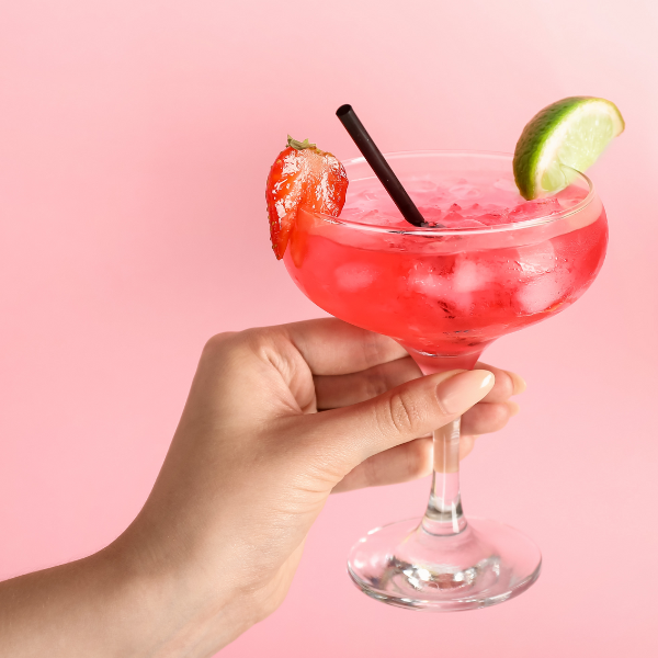 Spiked Strawberry Limeade