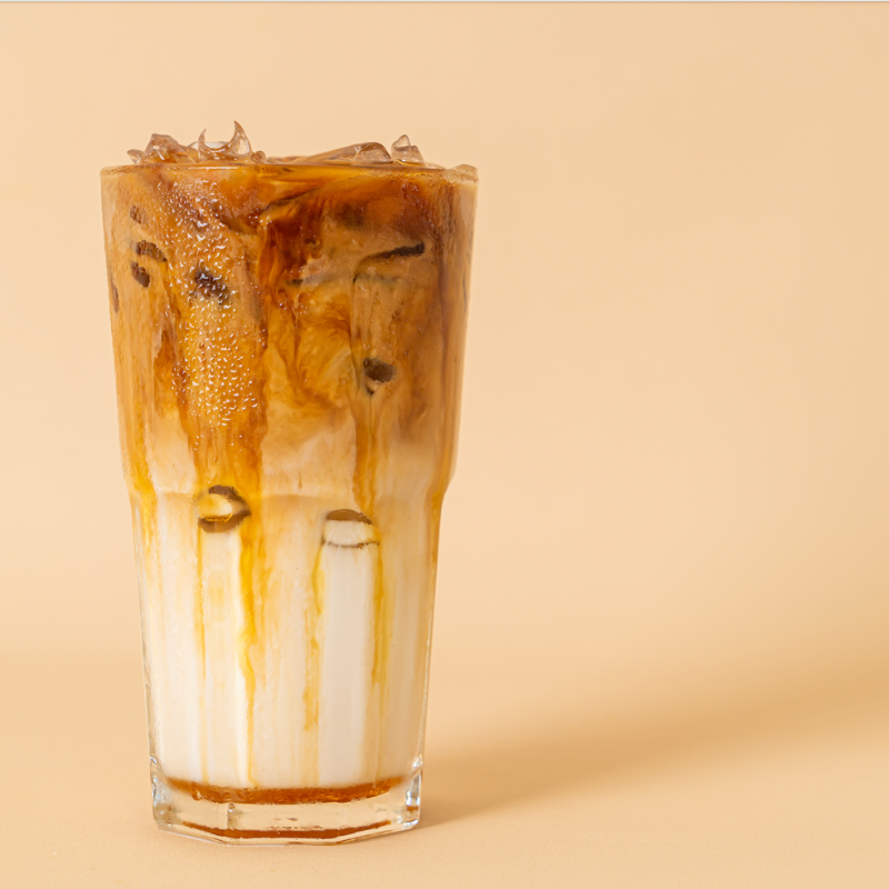 Dulce de Leche Iced Latte