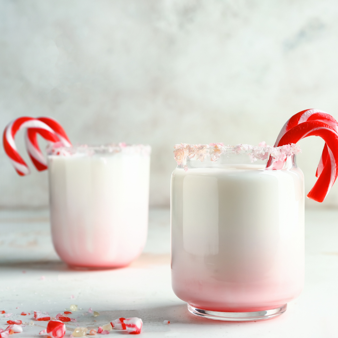 Peppermint Snowflake Cocktail