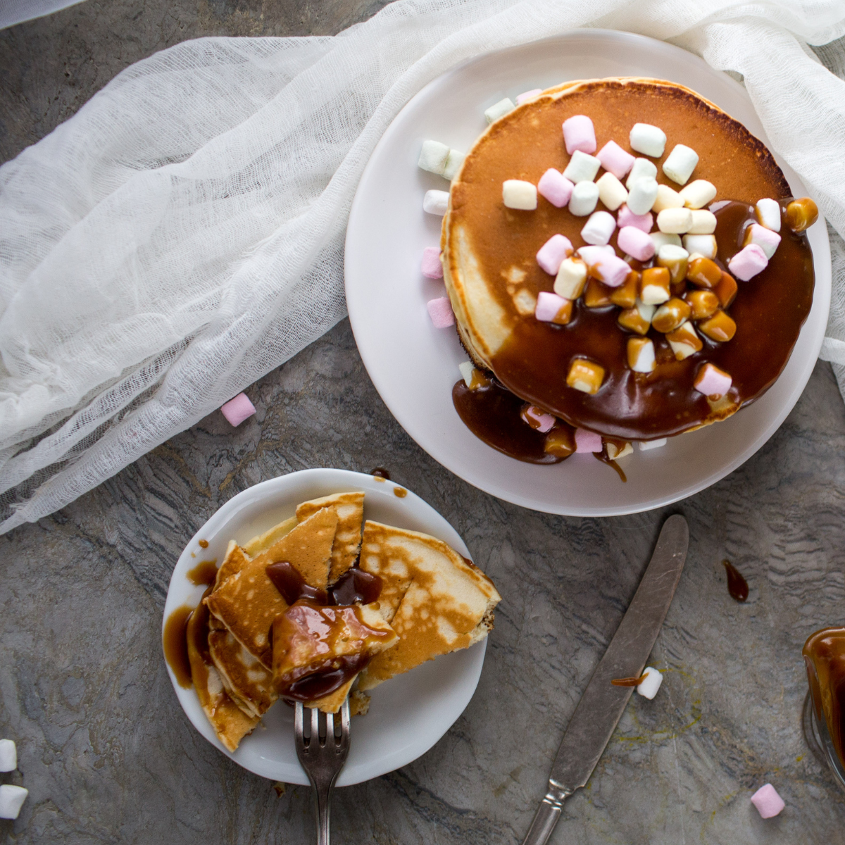 Rocky Road Pancakes