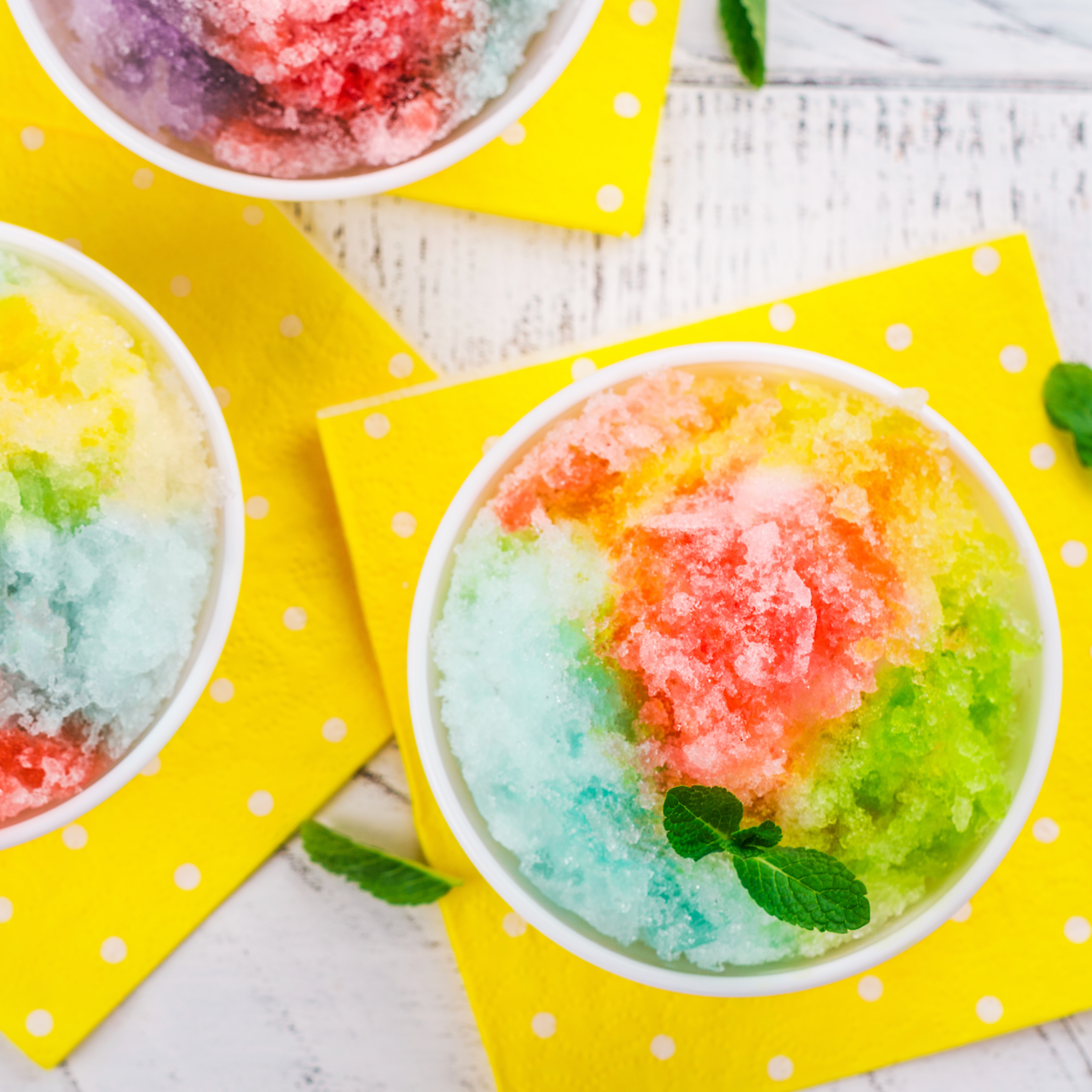 Most popular snow cone flavors