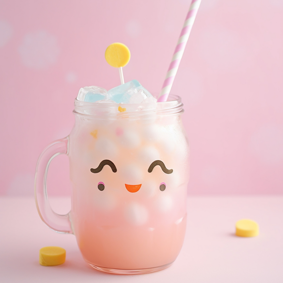 Raspberry Marshmallow Lemonade