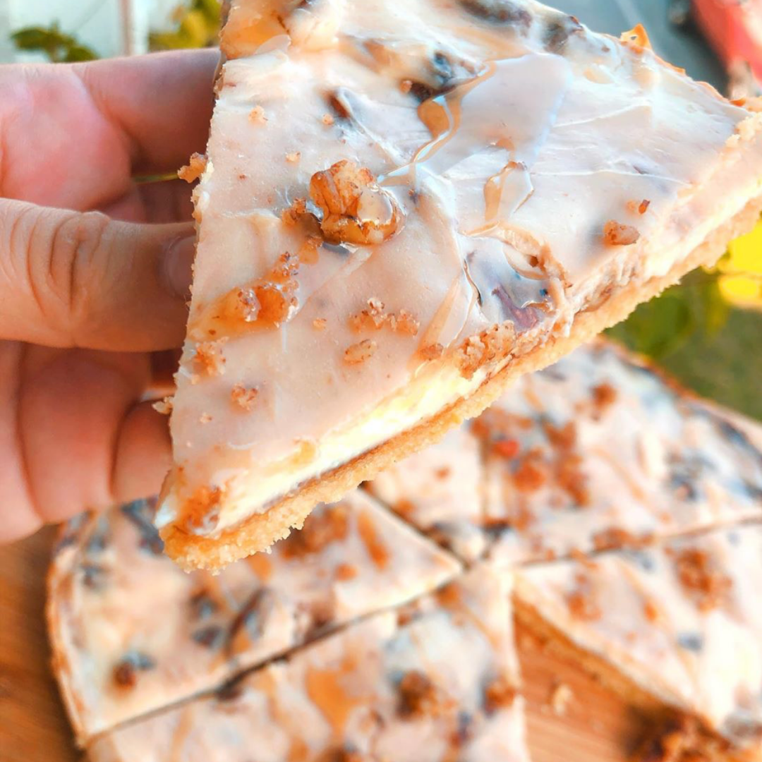 Cookie Dough Cheesecake Dessert Pizza