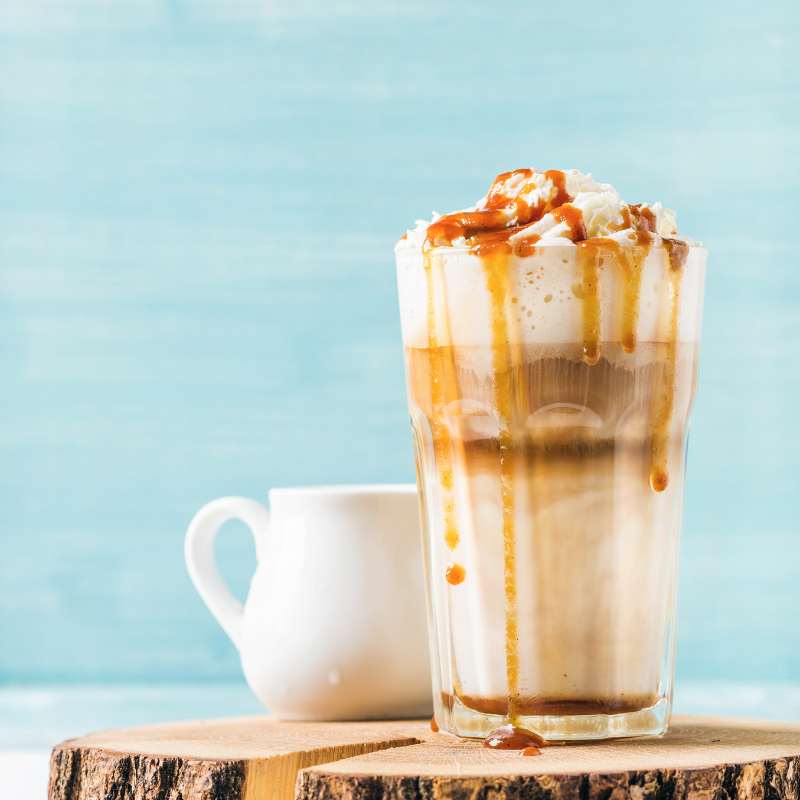 Caramel Nonfat Latte