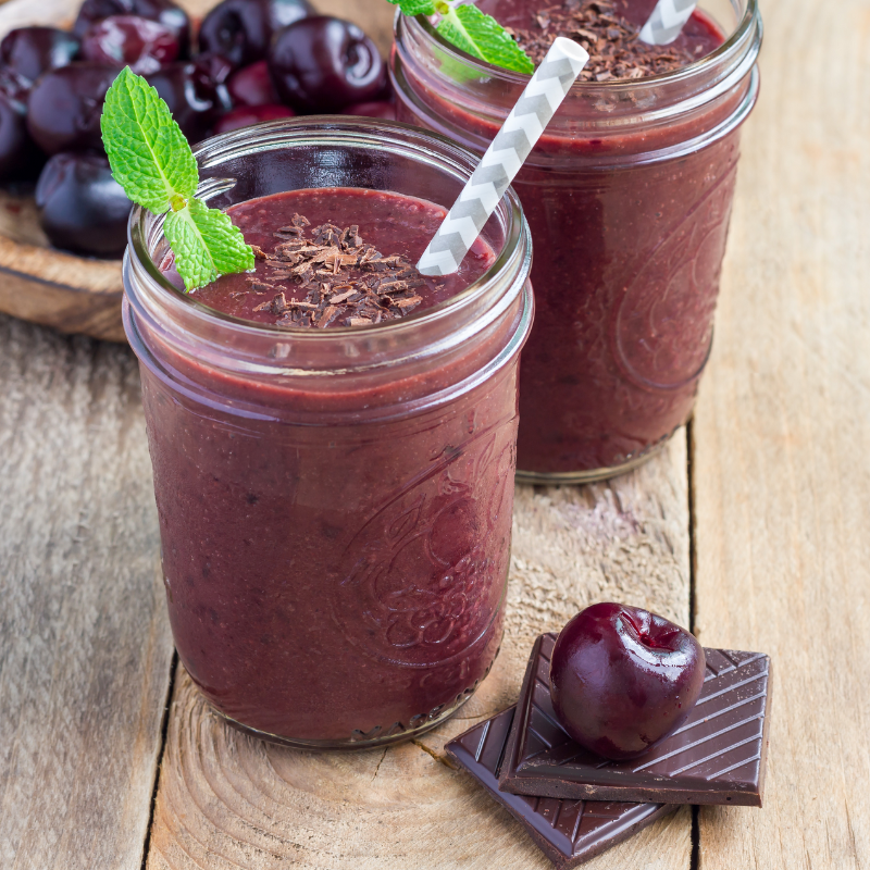 Coco Cherry Protein Smoothie