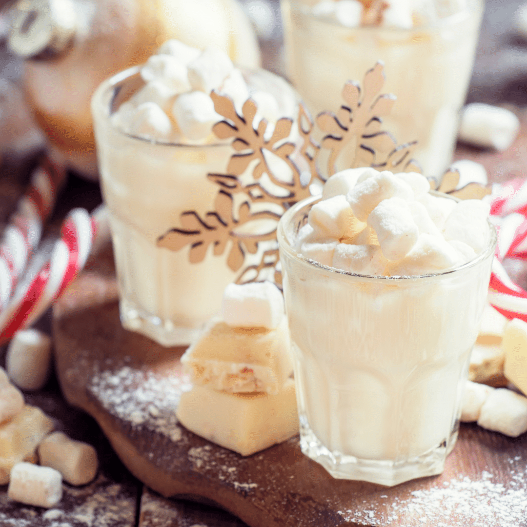 Frozen White Chocolate Mocha Shots