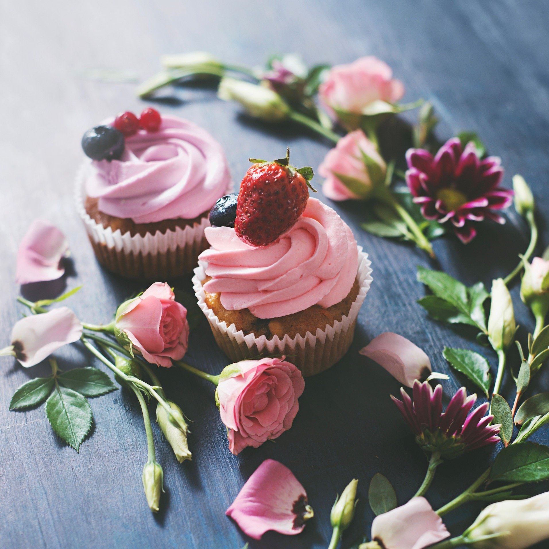 Strawberry Rose Frosting