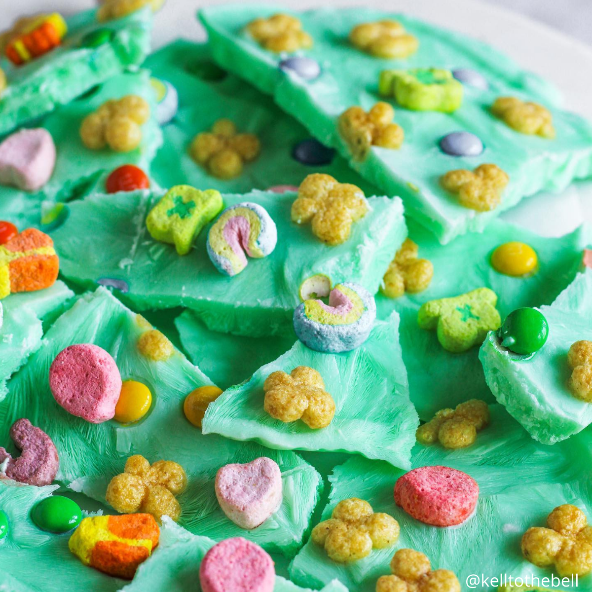 Leprechaun Yogurt Bark