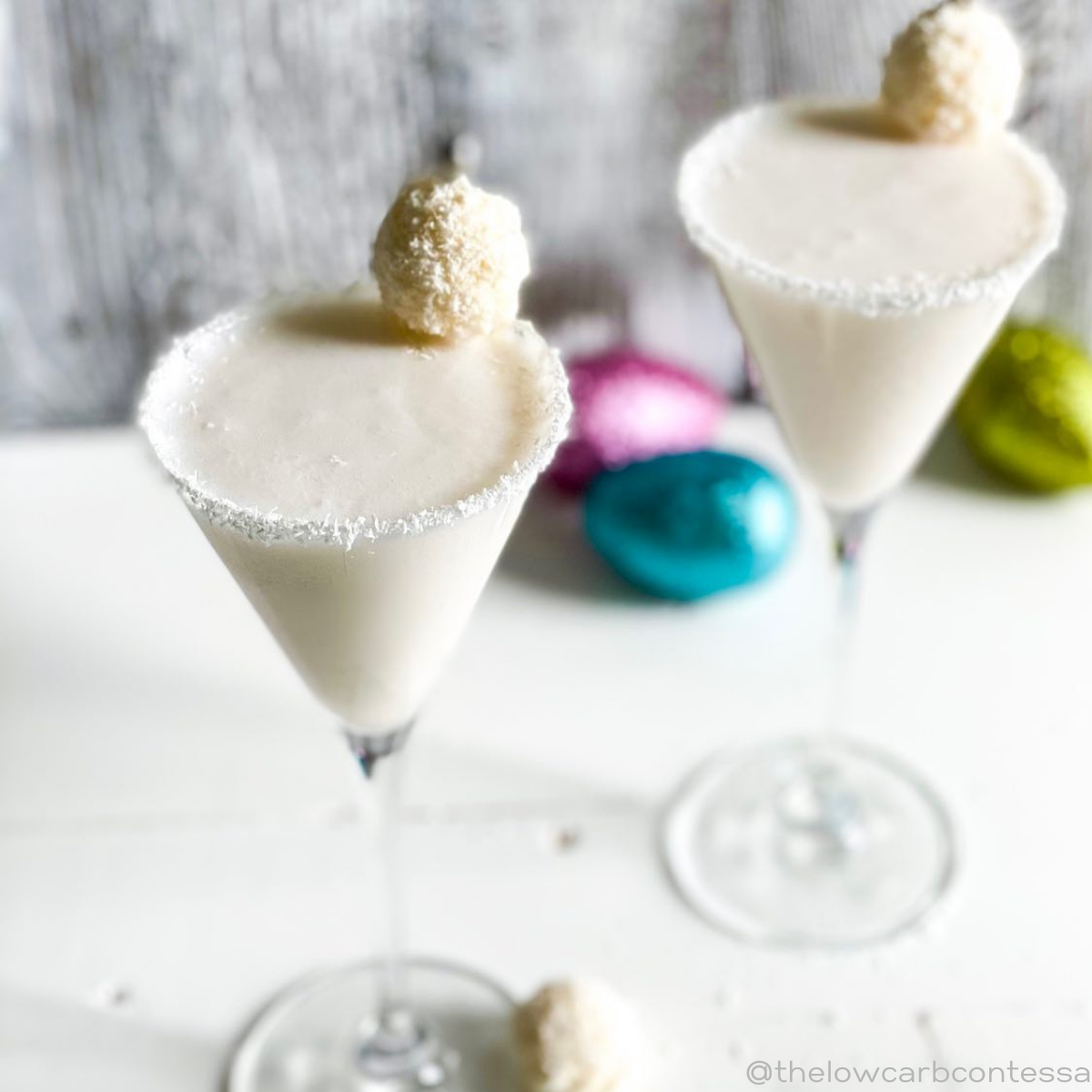 Low Carb Cottontail Martini