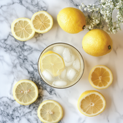 Sugar Free Lemon Elderflower Syrup