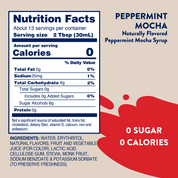 Naturally Sweetened Peppermint Mocha Syrup - 375ml