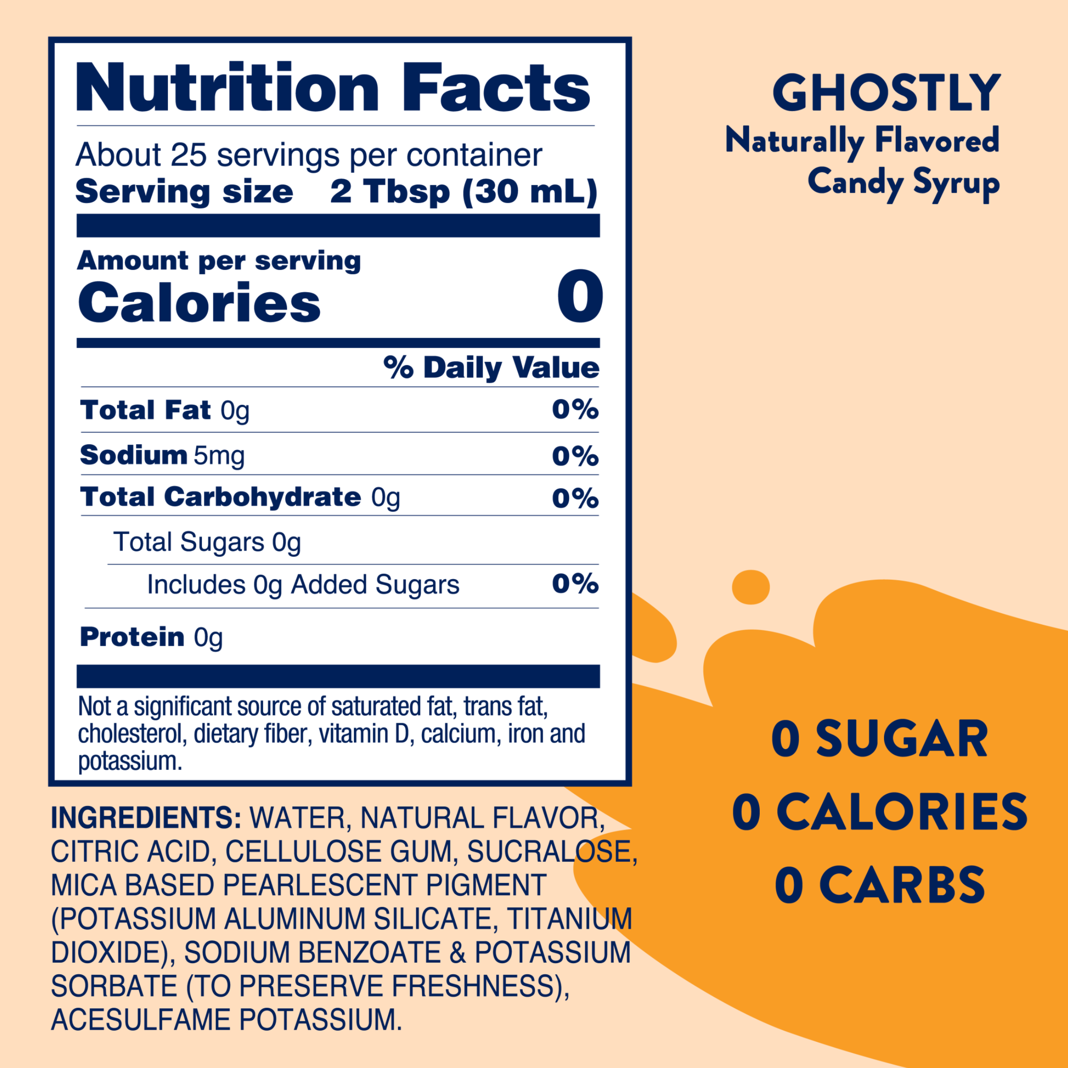 Sugar Free Ghostly Syrup