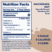 Sugar Free Macadamia Nut Syrup