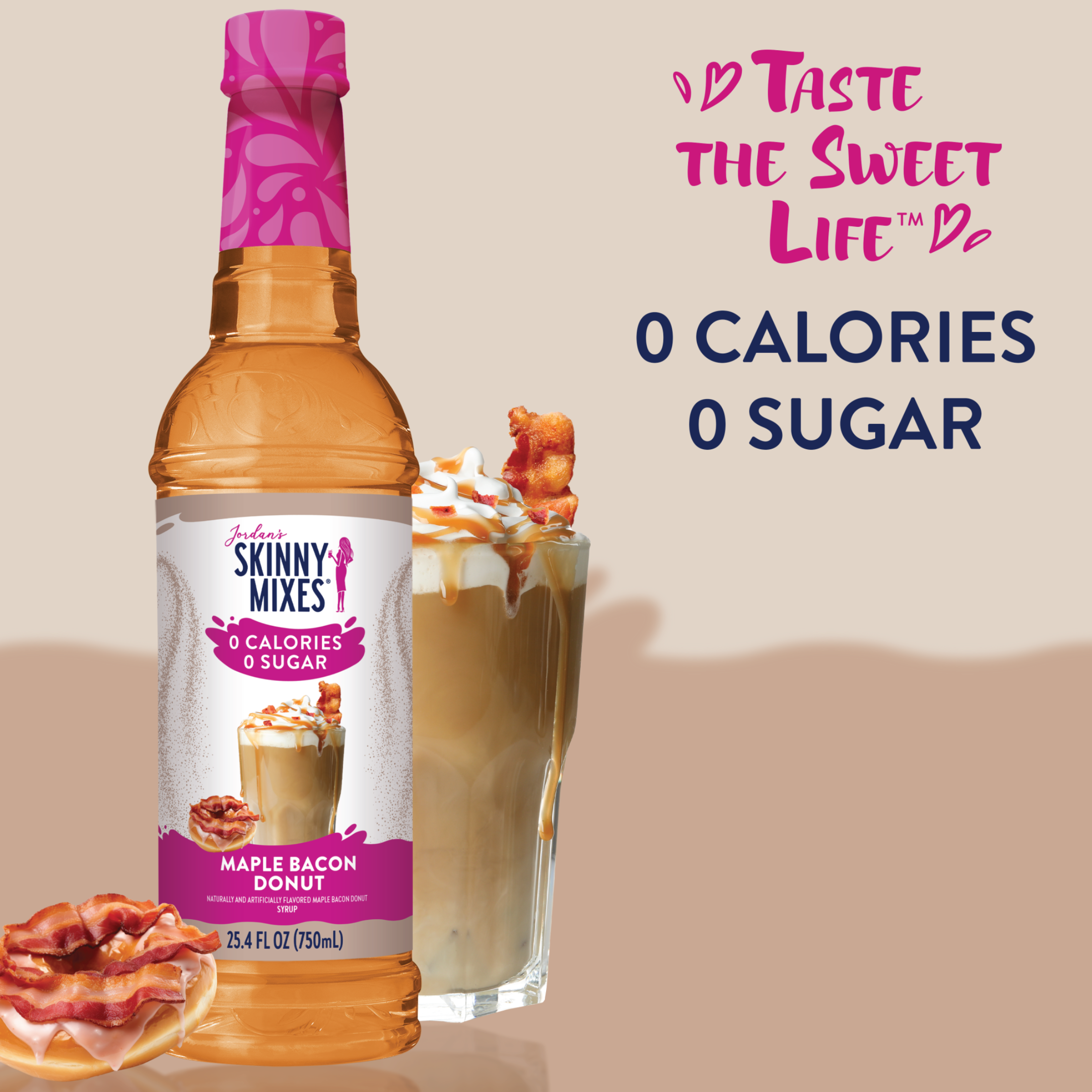 Sugar Free Maple Bacon Donut Syrup