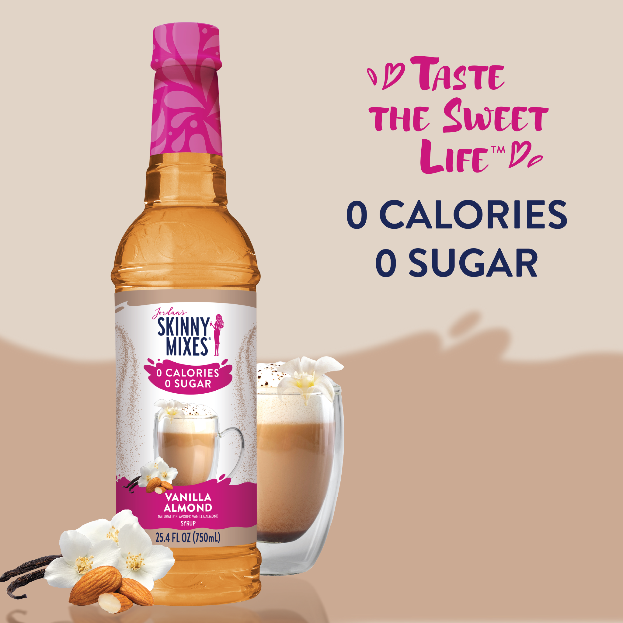 Sugar Free Vanilla Almond Syrup