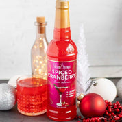 Sugar Free Spiced Cranberry Flavor Infusion Syrup - Skinny Mixes