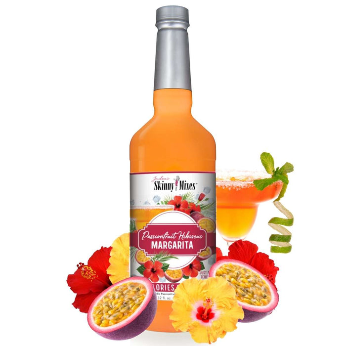 Passionfruit Hibiscus Margarita Mix - Skinny Mixes